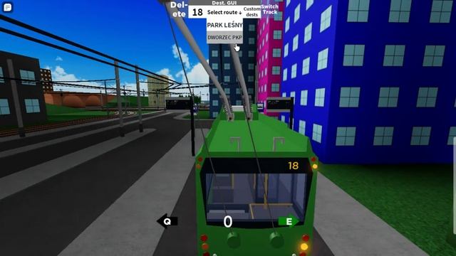 маршут 18 тролейбуса в Nids Buses Trams смотреть онлайн