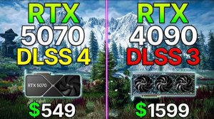 RTX 5070 + DLSS 4 Multi Frame-Gen vs RTX 4090 + DLSS 3 | Test in 11 Games | 4K