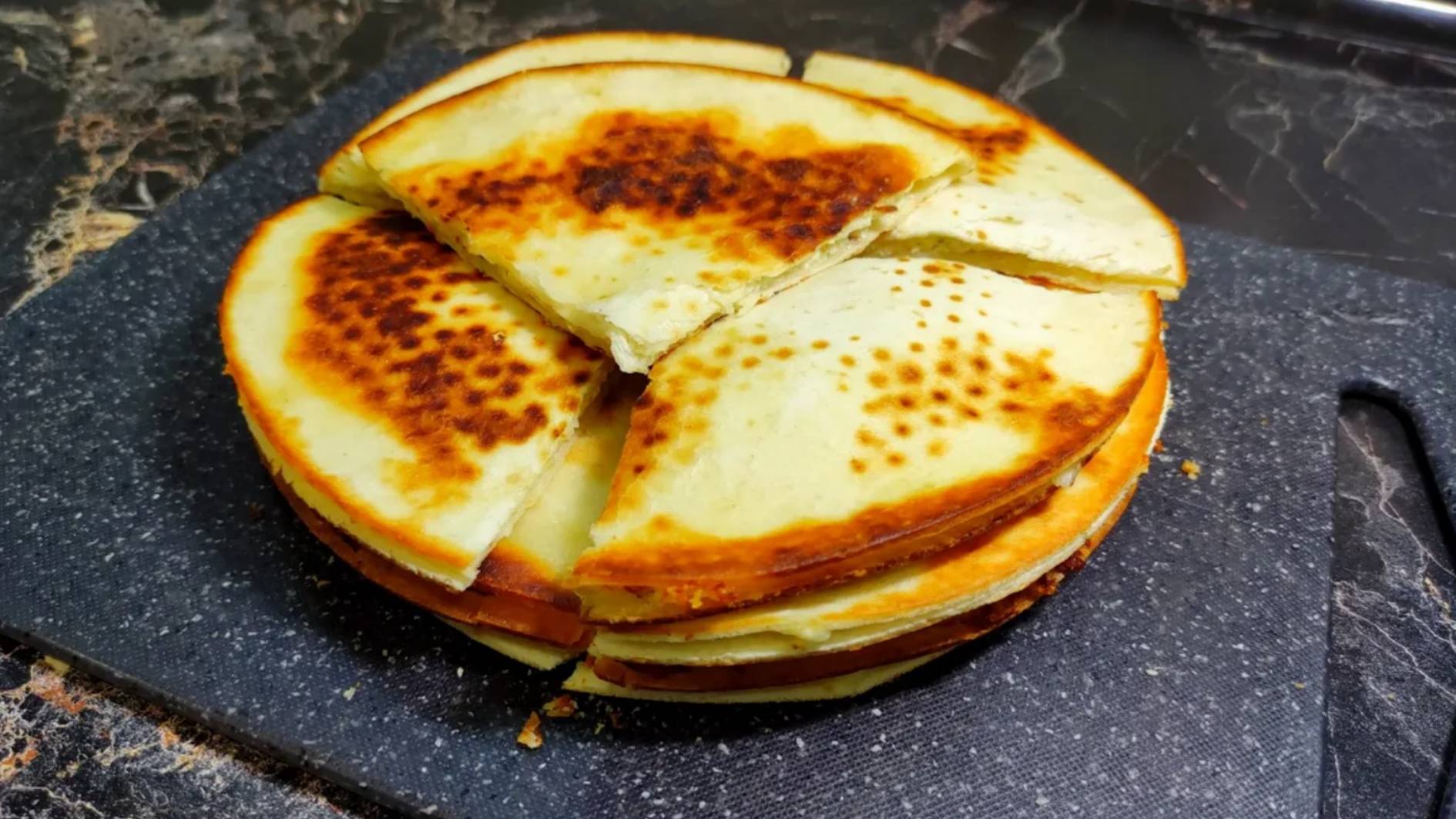 Лаваш с творогом и сыром. Завтрак за 5 минут. Лаваш с начинкой. смотреть онлайн