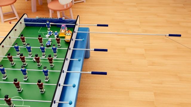 Мультфильм про машинки Мокас. Мокас и настольный футбол. Мультики про машинки для детей смотреть онлайн