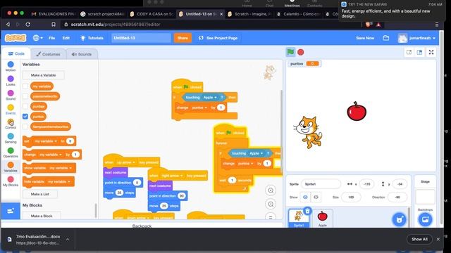 Point marker in Scratch смотреть онлайн