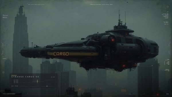 STRANGE CARGO 03 ⧸ Dark electronic space music