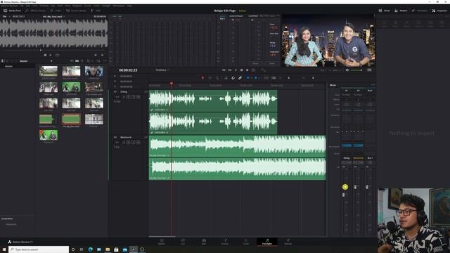 Edit Audio pada davinci resolve 17 HASIL PRO & FITUR LENGKAP | FAIRLIGHT PAGE TUTORIAL смотреть онлайн