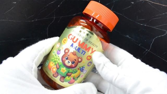 МУЛЬТИВИТАМИНЫ ДЛЯ ДЕТЕЙ ГАММИСЫ (GUMMY MULTI MULTIVITAMIN KIDS) ТУРЦИЯ Universe Of Health