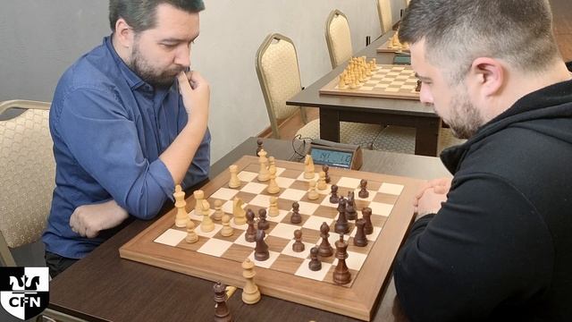 E. Shuvalov (2060) vs GM Hummer (2595). Chess Fight Night. CFN. Blitz смотреть онлайн