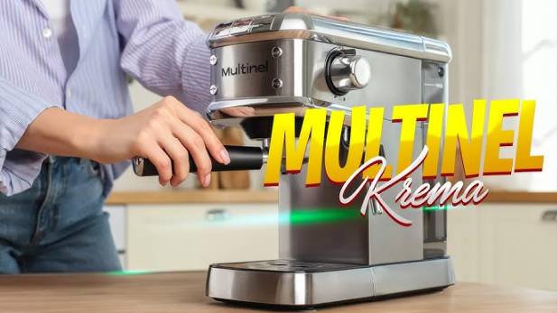 Рожковая кофемашина Multinel Krema − находка для кофеманов: обзор, тестирование, характеоистики смотреть онлайн