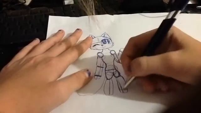 Как я рисую __Candy_FNaF__ -- мою сойку смотреть онлайн