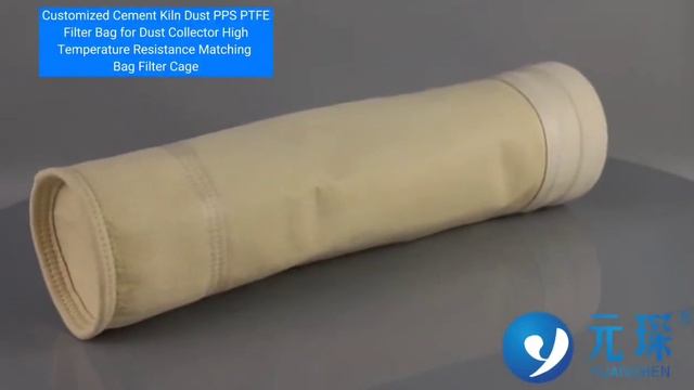 Customized Cement Kiln Dust PPS PTFE Filter Bag for Dust Collector High Temperature Resistance Matc смотреть онлайн