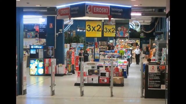 Испания 2016 сентябрь. Цены в магазинах. Торговый центр Parc Central в Таррагоне.