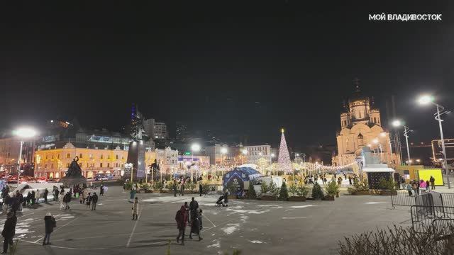Владивосток скоро Новый год (28 декабря 2024). смотреть онлайн
