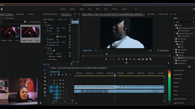 TRIPPY THERMAL MUSIC VIDEO EFFECT (Premiere Pro) NO PLUGINS смотреть онлайн