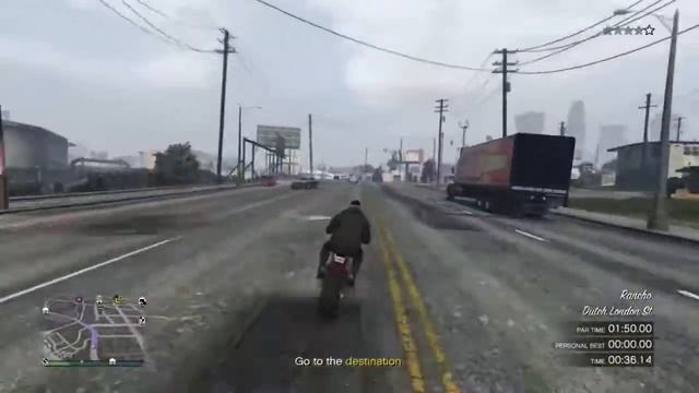 How to complete the Elysian Island II time trail! (GTA online) смотреть онлайн