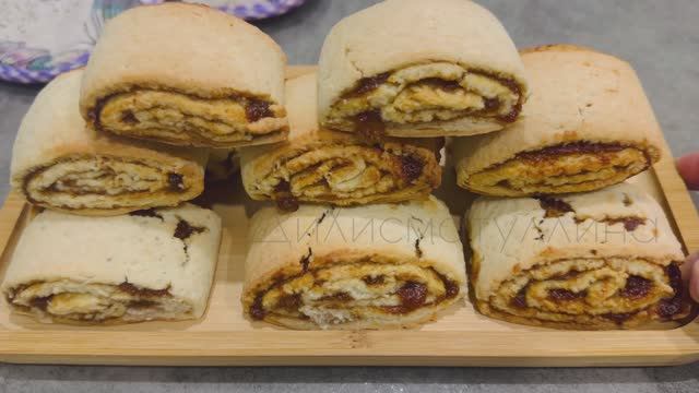 Песочное печенье с джемом «Турбинки» / Как приготовить песочное печенье в домашних условиях смотреть онлайн