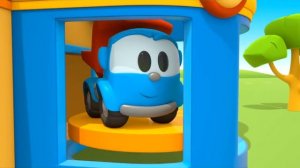 Грузовичок Лева собирает Карусель - Мультики про машинки для малышей