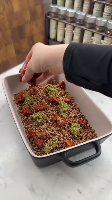 Гречка по-итальянски  #гречкапокупечески #гречка #греча #гречневаякаша #гречкарецепт