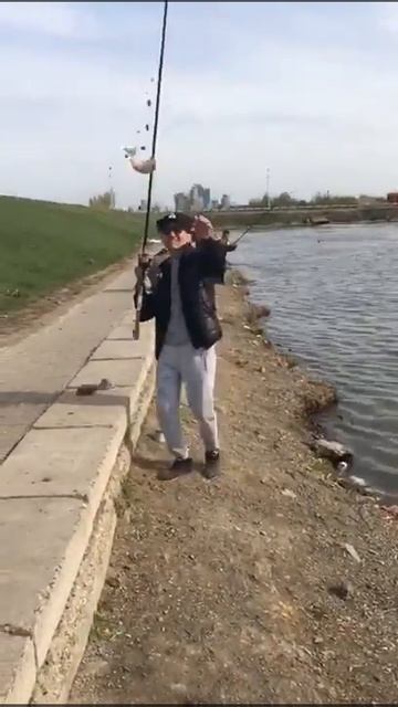 Рыбалка в Астане река ишим