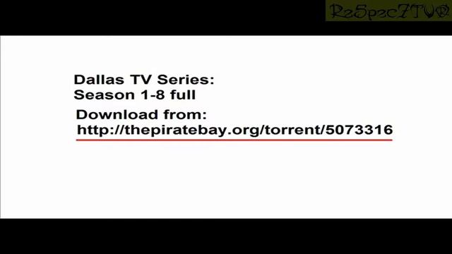 Dallas (TV Show) Torrent Download