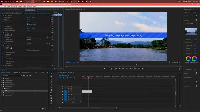 Stabilize a video in Premiere Pro CC 2017 | Without using Stabilizer Gimbal смотреть онлайн