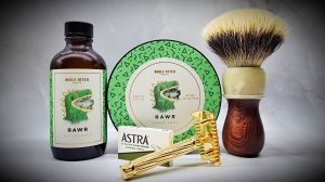Бритье! Fatip "Piccolo Storto Gl Original" - Astra "SP" - Chisel & Hound - Noble Otter "Rawr"
