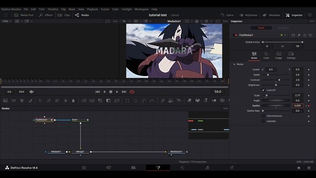 Text like me Tutorial ( gojo text ) | Davinci Resolve 18.6 смотреть онлайн