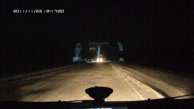 дорога Ивдель - Югорск зимой 8 (участок Пелым - Атымья) смотреть онлайн