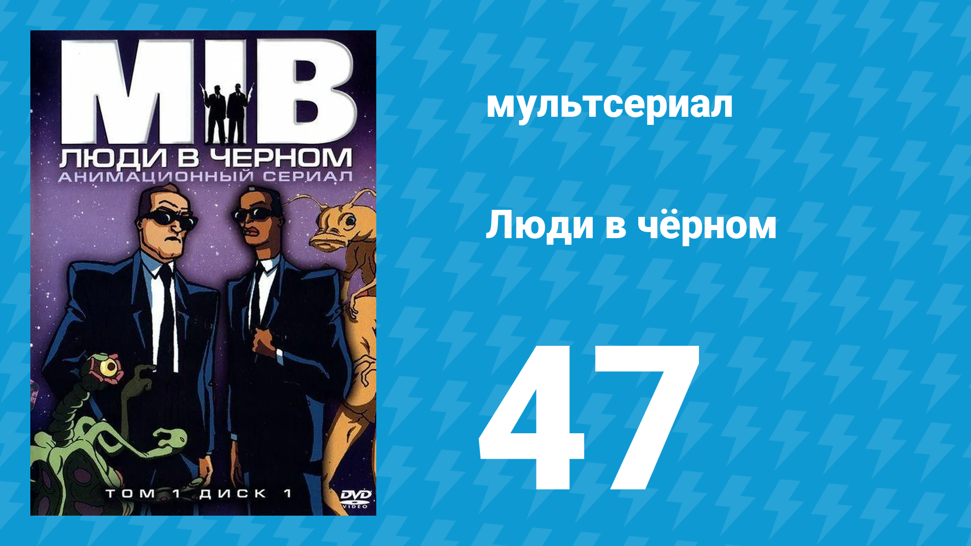 Люди в чёрном 4 сезон 7 серия «Синдром горячего парня Джея» (мультсериал, 2000) смотреть онлайн