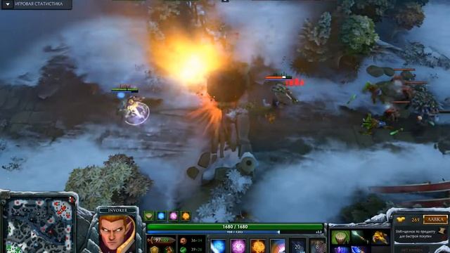 Invoker really good sunstrike смотреть онлайн