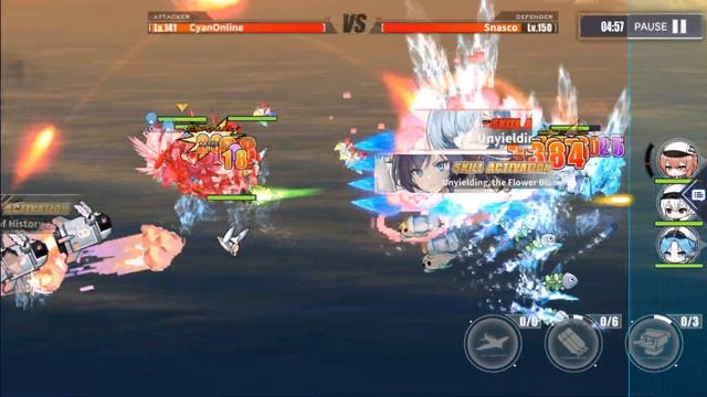 Snasco Exercise Defense Fleet | Azur Lane смотреть онлайн
