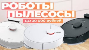 Лучшие роботы пылесосы до 30 000 рублей: Топ-5 роботов с сухой и влажной уборкой в Рейтинге 2024