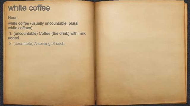 What does white coffee mean? смотреть онлайн