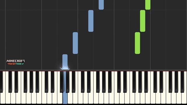 Minecraft Tricky Trials - Creator (Music Box Version) [Piano Tutorial] смотреть онлайн