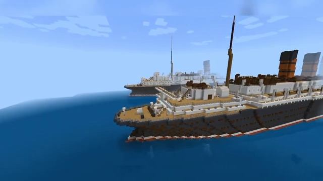 Minecraft RMS Lusitania and Mauretania смотреть онлайн