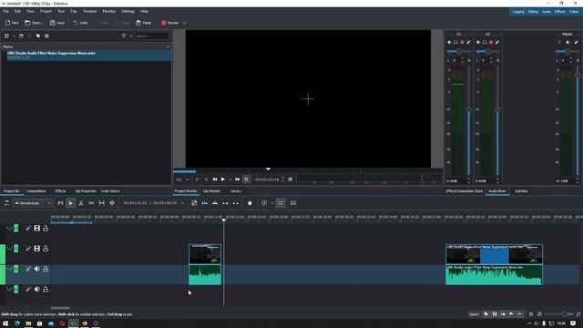 Kdenlive 21.12 LADSPA Plugins Noise Suppressor for Voice Effect смотреть онлайн