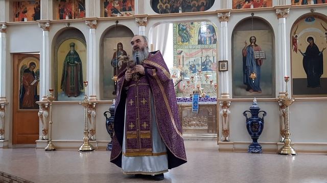Слово протоиерея Симеона после литургии 30.03.25. смотреть онлайн