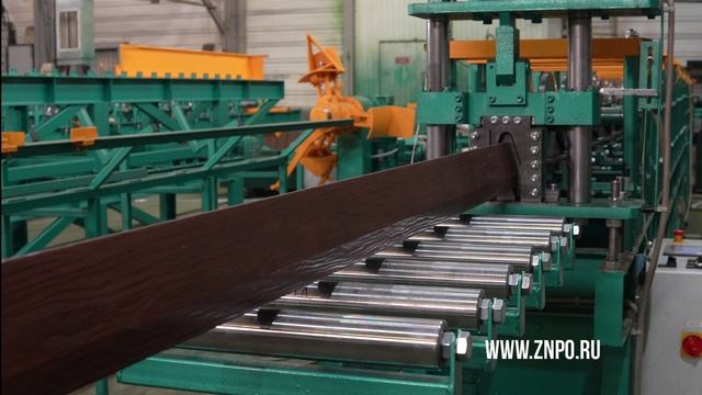 Оборудование для производства штакетника для забора «Домик» смотреть онлайн