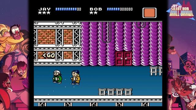 Retro & Zeivu Beat Em Up - Jay and Silent Bob Mall Brawl Arcade Edition смотреть онлайн