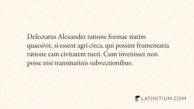 Latin texts – How the architect of Alexandria got his job | Learn Latin | #11 смотреть онлайн