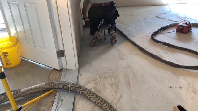 Concrete Staining And Polishing From Start To Finish / 9 Step Grind смотреть онлайн