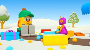 Грузовичок Лева - Мультфильмы про машинки - Елка и подарки