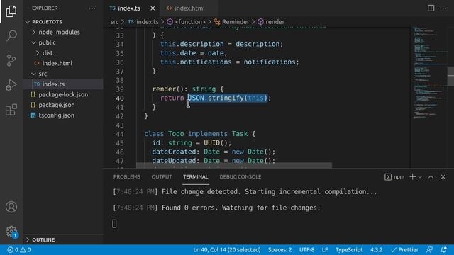 TypeScript - TODO List - C1U1A4 - Enums e Functions смотреть онлайн