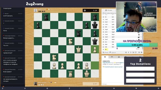 ✪ ШАХМАТЫ ✪ ☯ Блиц на chess.com + lichess.org ☯ смотреть онлайн