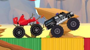 Monster Truck Racing Game. Монстр трак
