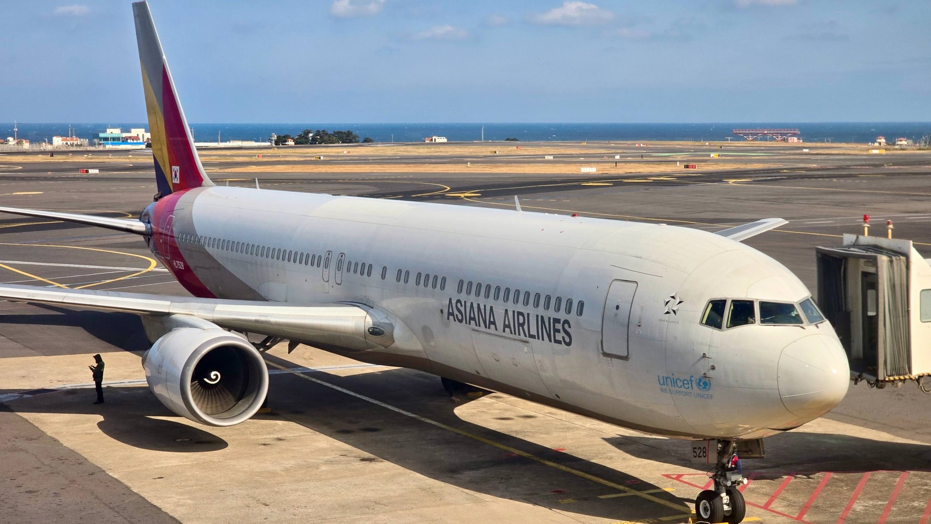 Последний Boeing 767-300 а/к Asiana Airlines | Рейс Чеджу — Сеул смотреть онлайн