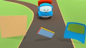 Грузовичок Лева поет песенки для детей про паучков. Развивающие мультики про машинки - сборник