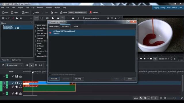 How to Reverse a Videos Using Kdenlive||How to Reverse Video Clip in Kdenlive||Kdenlive Tutorial смотреть онлайн