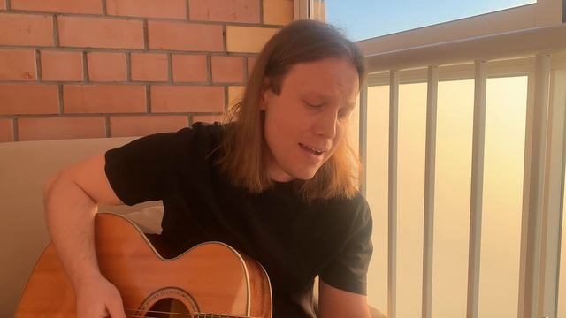 Проникновенное исполнение песни "Самолеты" под гитару (Женя Трофимов cover)