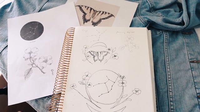 (diy) painted denim jacket