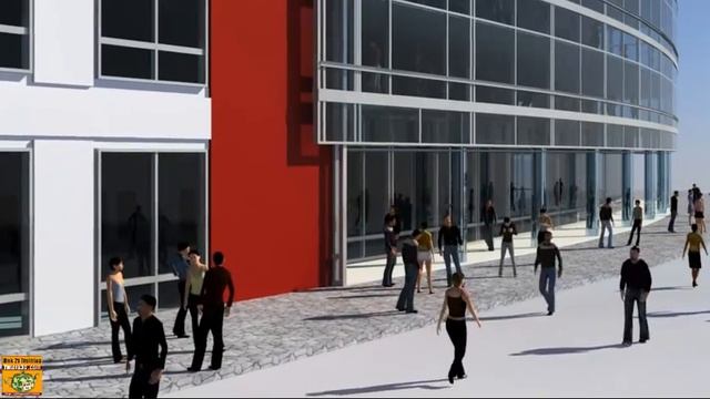 Populate 3ds max 2014 with Mental ray 3.11_Tutors3d.com смотреть онлайн