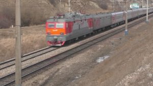 Интенсивное движение поездов РЖД на ст. Красноярск-Восточный | Железная дорога в Сибири