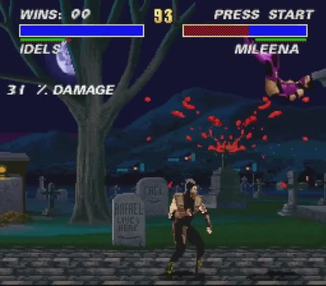 Ultimate Mortal Kombat 3 Deluxe (SNES) Hack